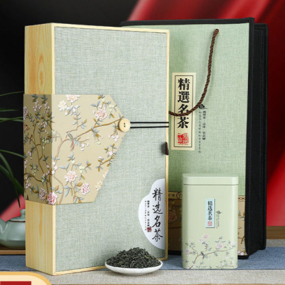 【新品】2025年　明前龍井　茶器セット 高級ギフト 龍井茶 2025 新茶のギフトボックス 贈り物用 杭州の雨前高級龍井