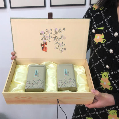 龍井茶 2025 新茶のギフトボックス 贈り物用 杭州の雨前高級龍井