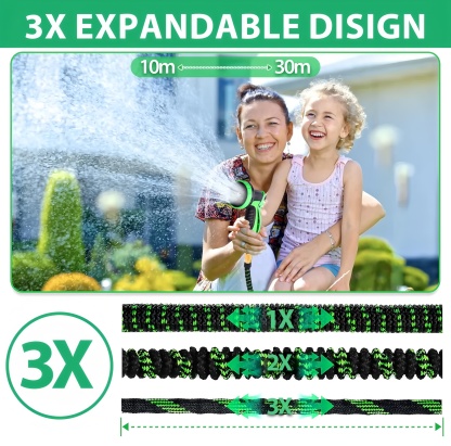 Magic Expanding Garden Hose – Perfect for Washing Your Car, Cleaning Outdoor Furniture, and Watering the Garden