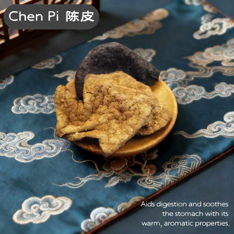 Citrus Dried Tangerine Peel  (Xin Hui Chen Pi) 10years dry peel genuine adaptogen medicinal Chinese herb tea soup