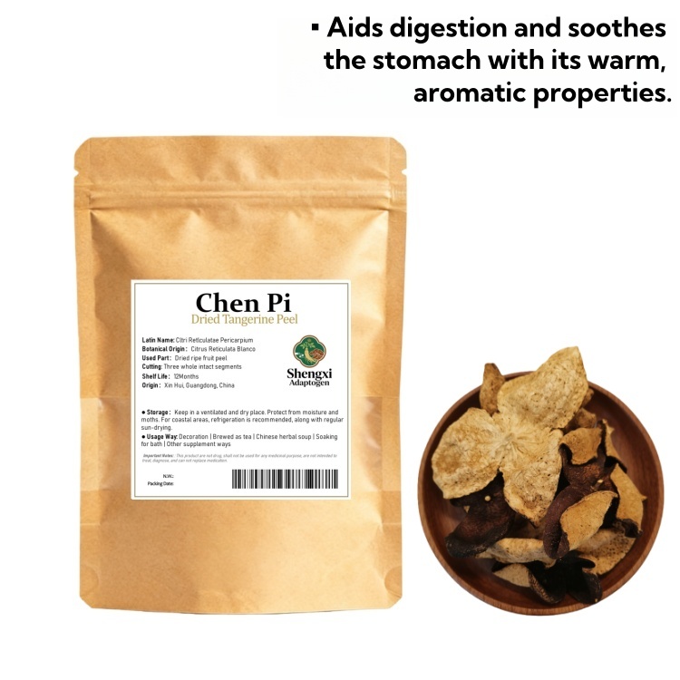 Dried Tangerine Peel  (Xin Hui Chen Pi) cutting peel