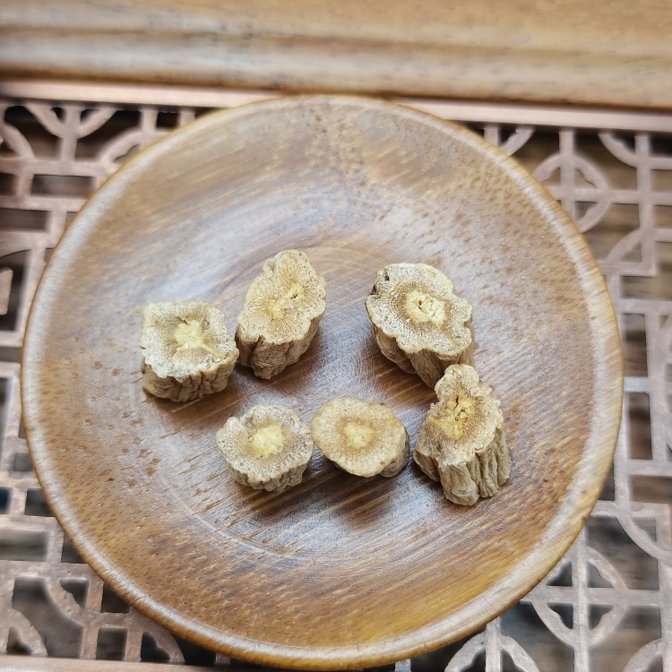 Pilose Asiabell Root Codonopsis Radix (Dang Shen) dry slice piece genuine adaptogen Chinese herb tea soup