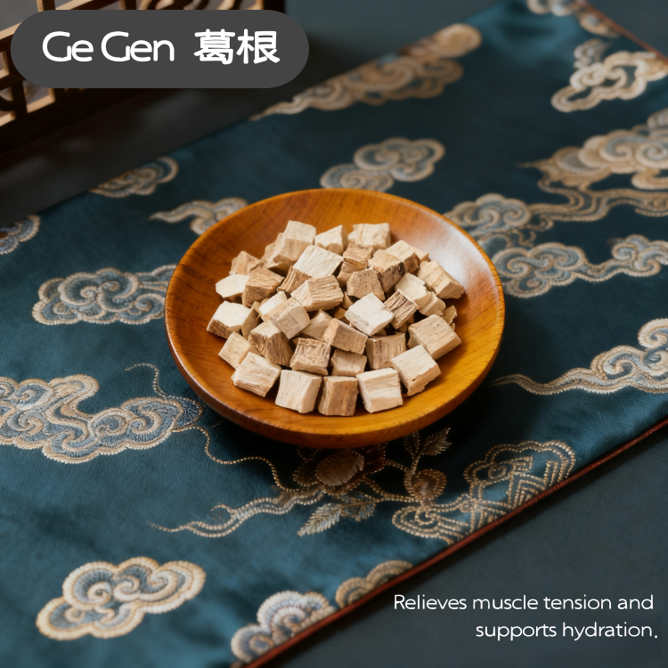Pueraria Kudzuvine Root Kudzu Root ( Ge Gen ) dry cube genuine adaptogen medicinal Chinese herb tea soup