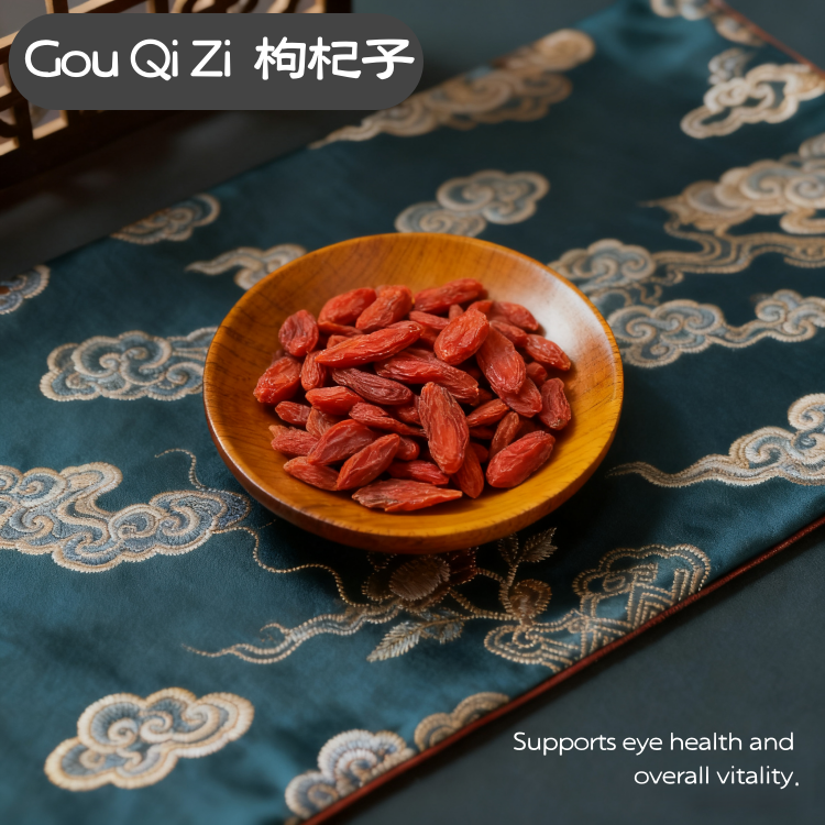 Lycium Barbary Wolfberry Fruit Goji Berry Wolfberry ( Gou Qi Zi ) dry genuine adaptogen medicinal Chinese herb tea soup