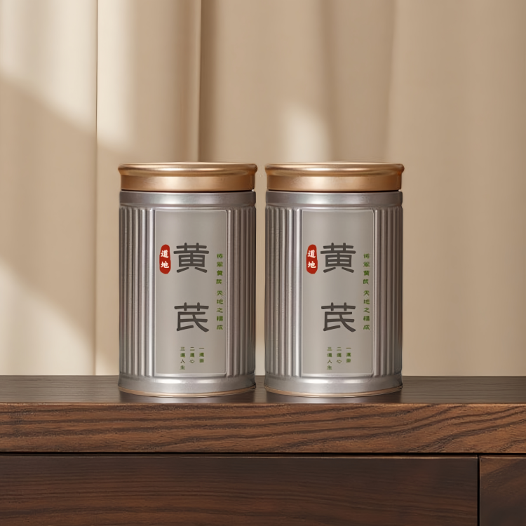 Astragalus Milkvetch Root  (Huang Qi) dry slice genuine adaptogen medicinal Chinese herb tea soup Canister