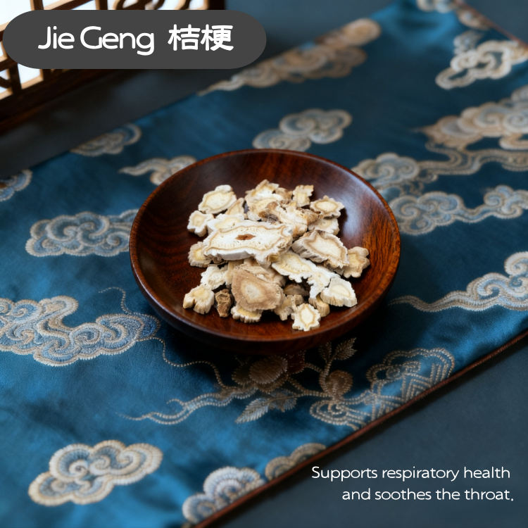 Platycodon Platycodon Root  (Jie Geng) dry slice genuine adaptogen medicinal Chinese herb tea soup
