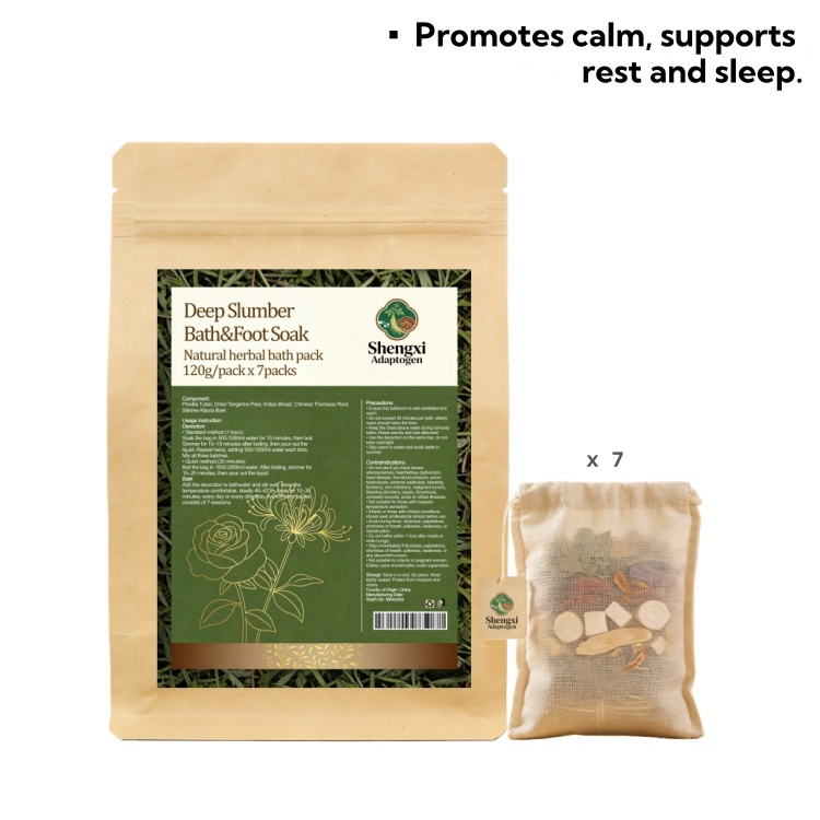 Deep Slumber Bath&Foot Soak 120g/Pack x 7Packs