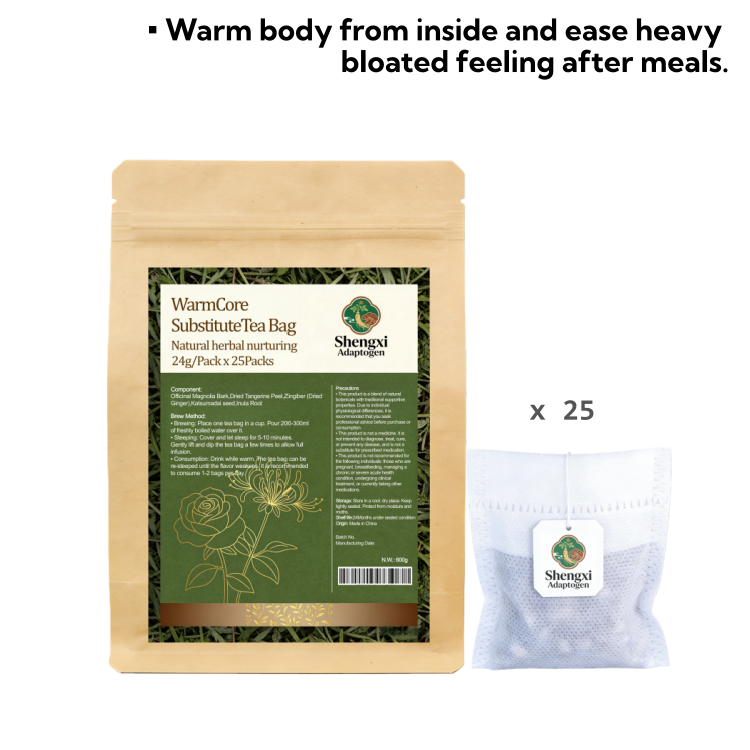 WarmCore Substitute Tea Bag Natural Herbal Nurturing 24g/Pack x 25Packs