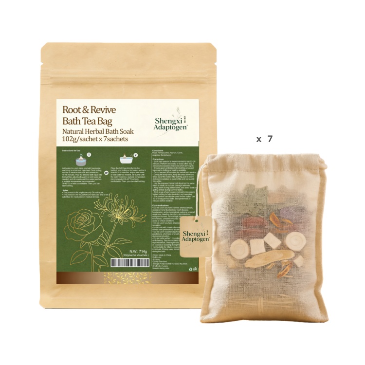 Root & Revive Bath Tea Bag Bath Soak 