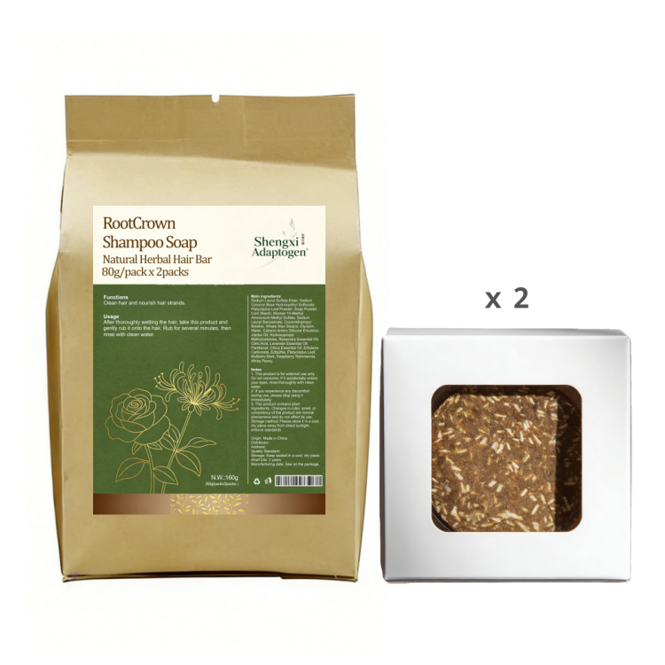 RootCrown Shampoo Herbal Soap