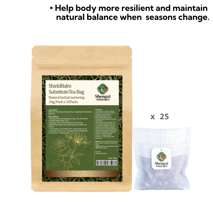 ShieldBalm Substitute Tea Bag Natural Herbal Nurturing 24g/Pack x 25Packs