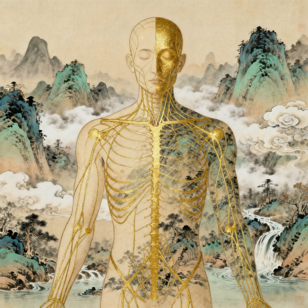 Traditional Chinese Herbal Bath Tea Bag.