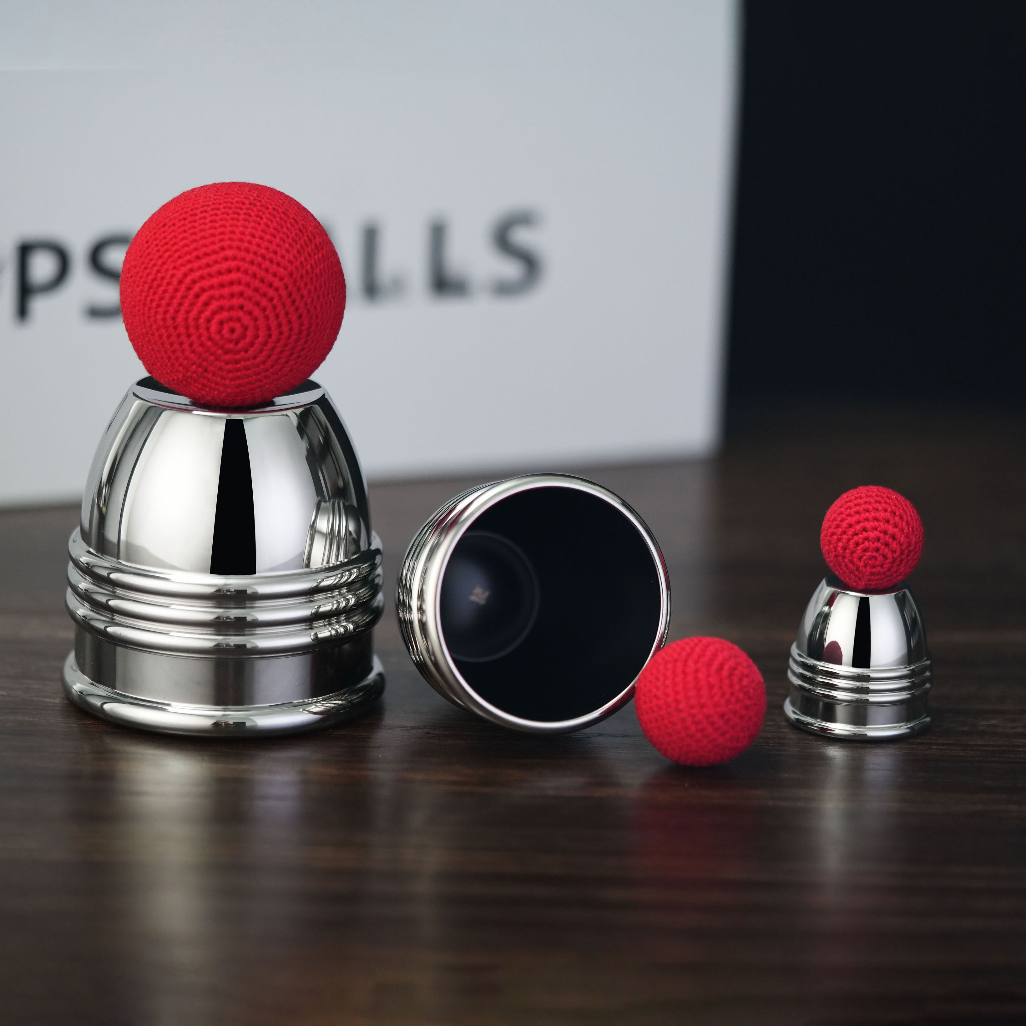 Cups and Balls Set by Bluether Magic and Raphael