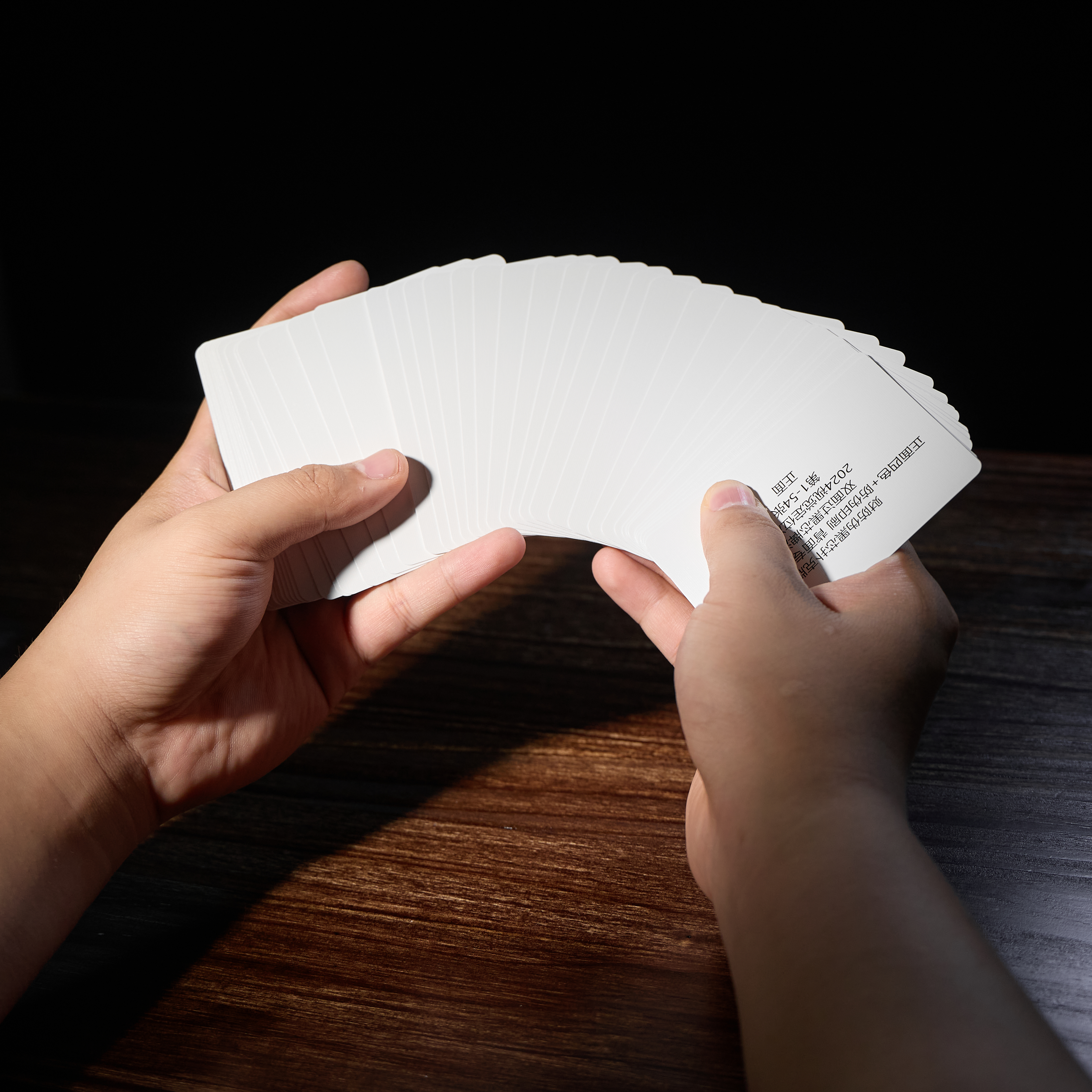 雙面空白塑料牌 Blank Deck PVC by IARVEL MAGIC