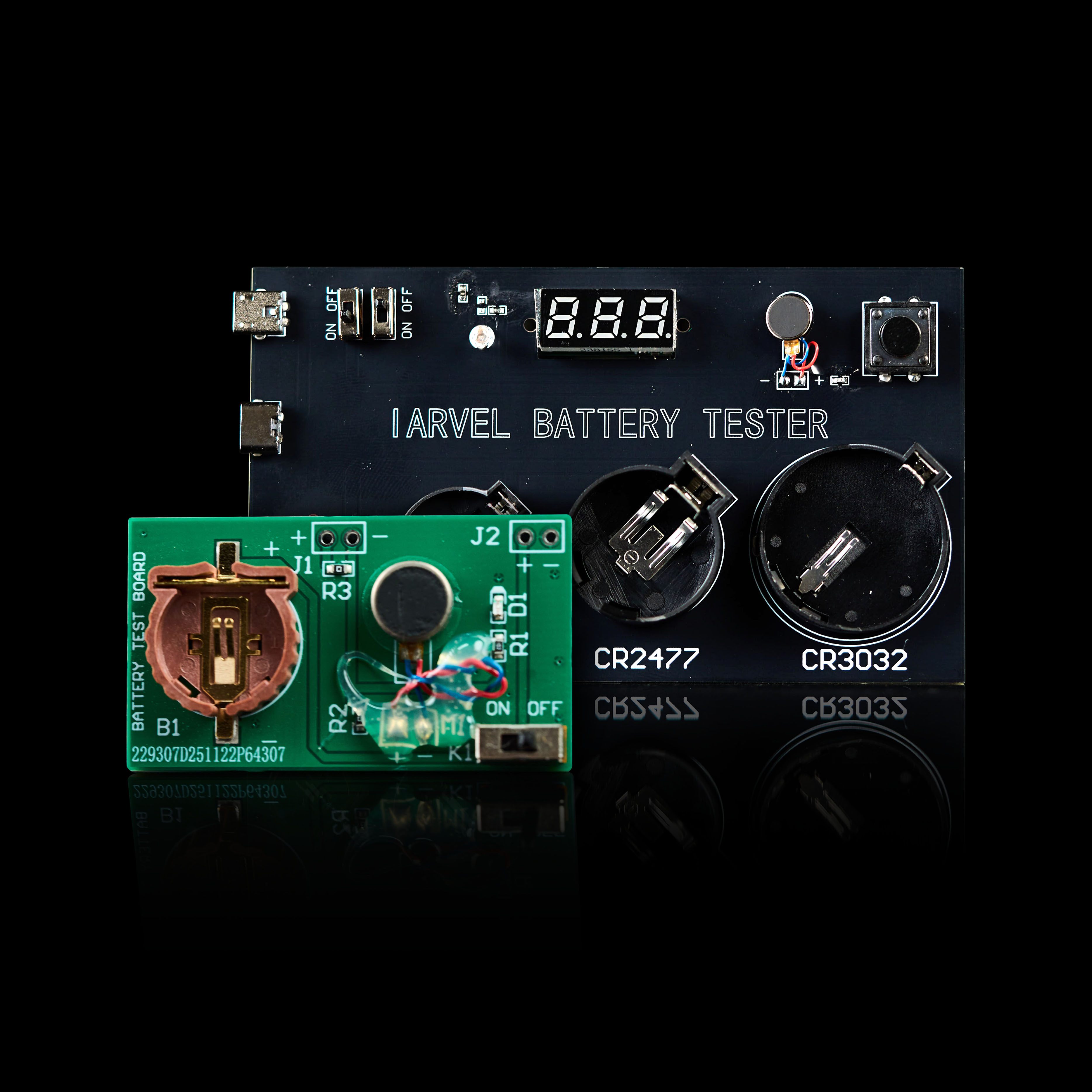 Battery Voltage Tester by IARVEL MAGIC