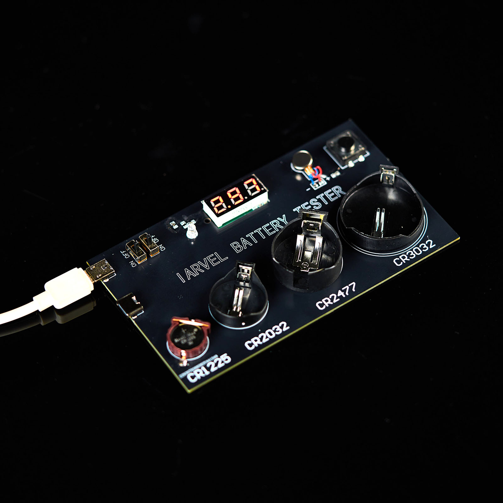 Battery Voltage Tester by IARVEL MAGIC