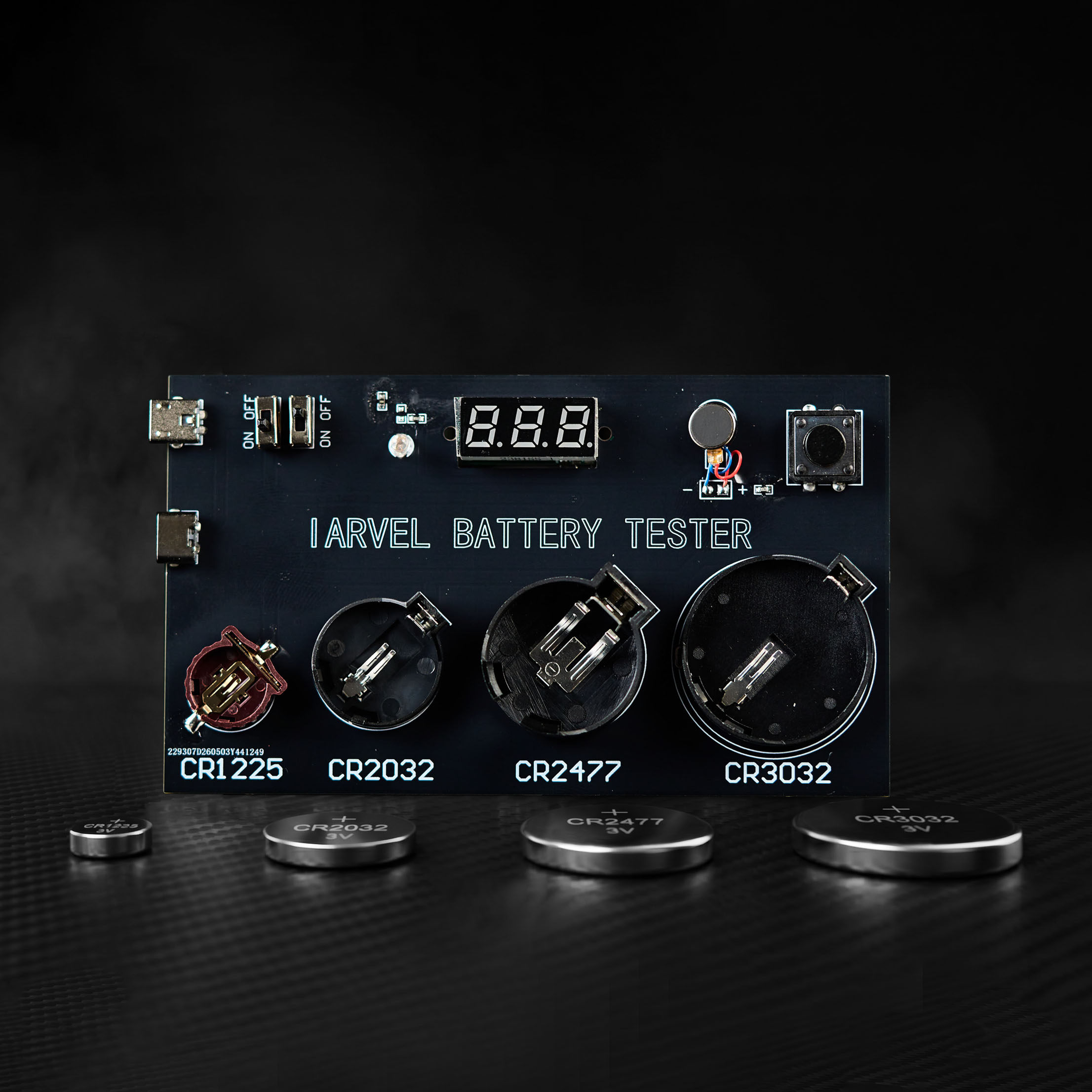 Battery Voltage Tester by IARVEL MAGIC