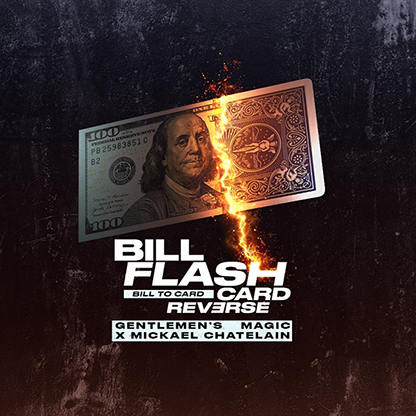 Bill Flash Card 視覺鈔票變牌by Gentlemen's Magic X Michael Chatelain