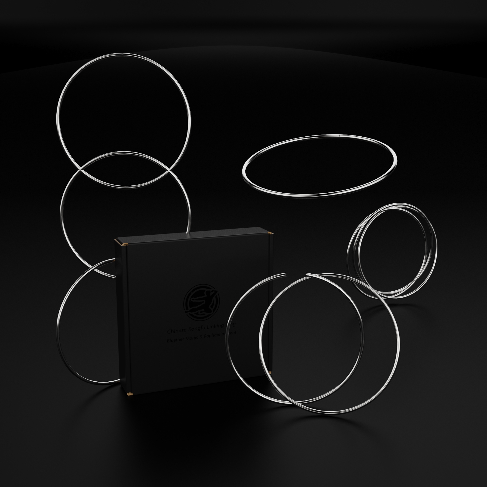 Chinese Kongfu Linking Ring by Bluether Magic and Raphael