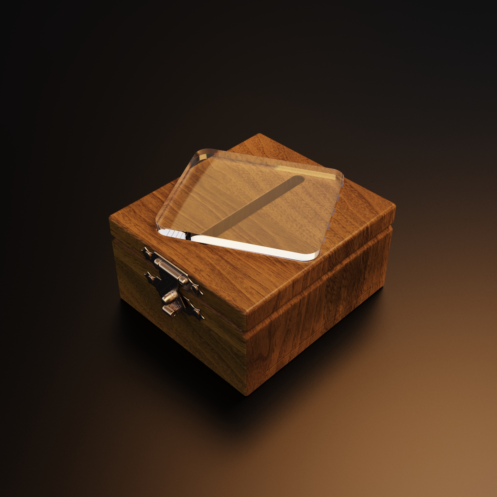 Coin Thru Glass by IARVEL MAGIC