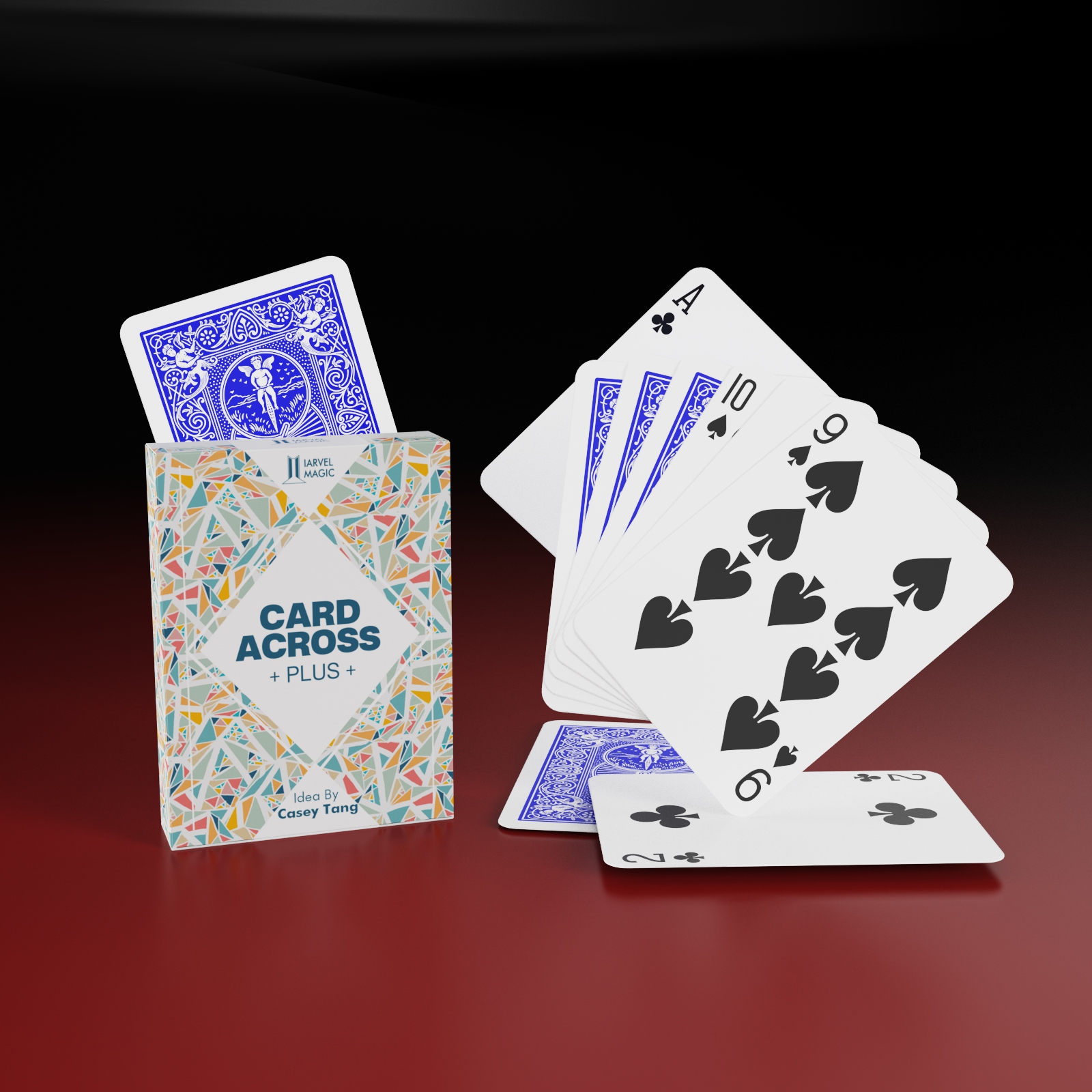 Card Across Plus by Casey Tang & IARVEL MAGIC