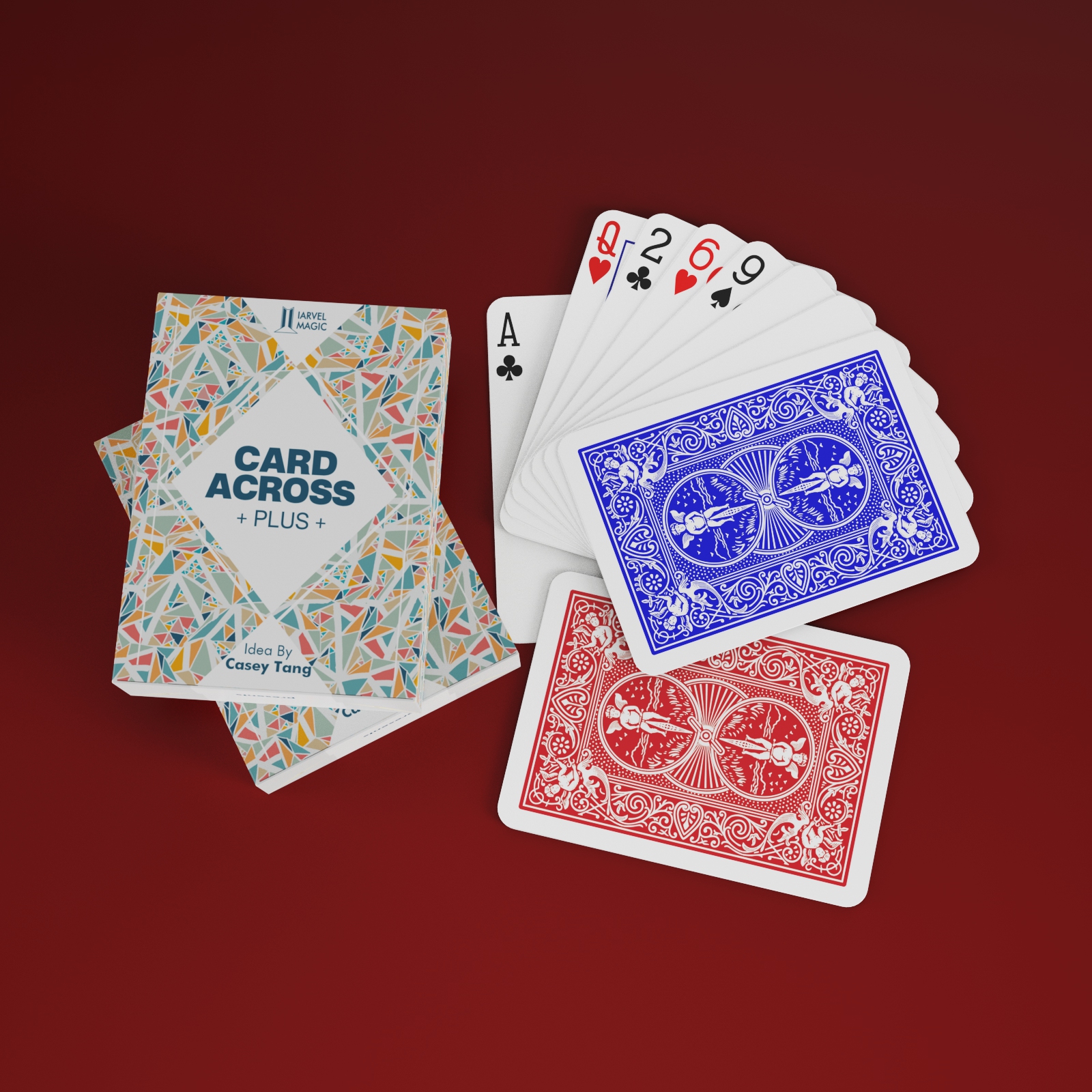Card Across Plus by Casey Tang & IARVEL MAGIC
