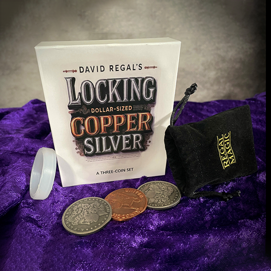 Locking DOLLAR-SIZED Copper Silver 铜银交换 by David Regal