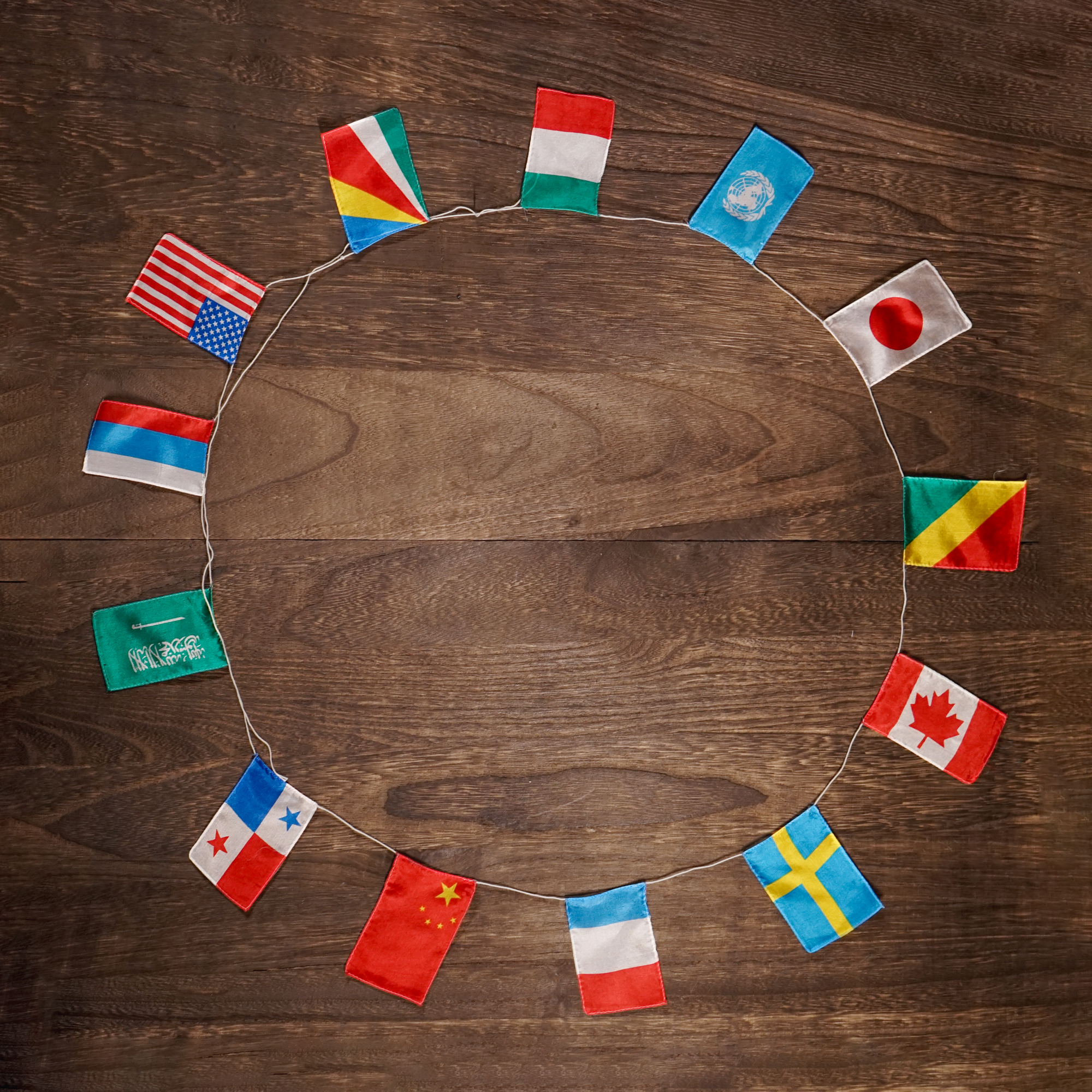 The Flags of Nations by Ton Onosaka