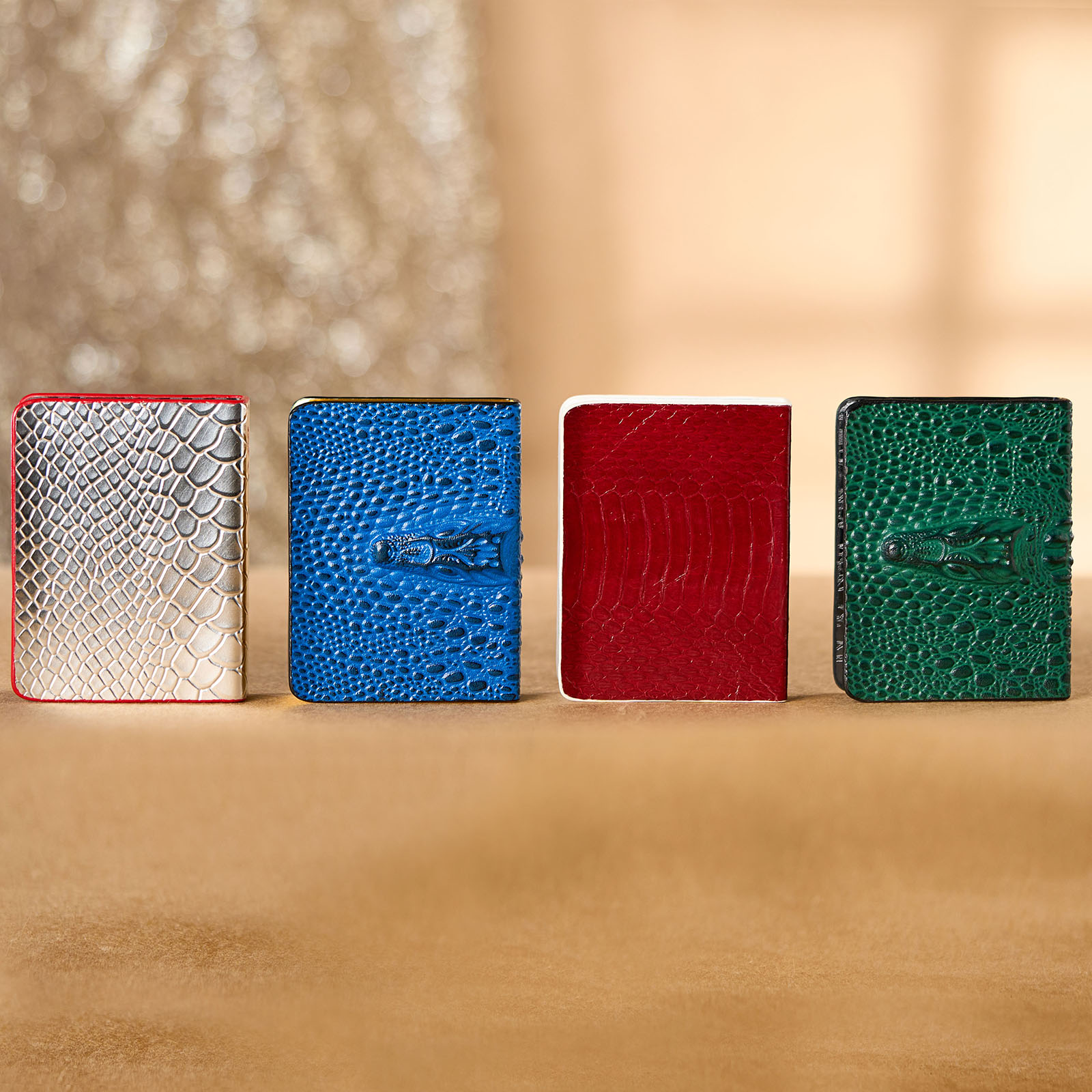 Crocodile Skin Playing Card Clip by Monster Card