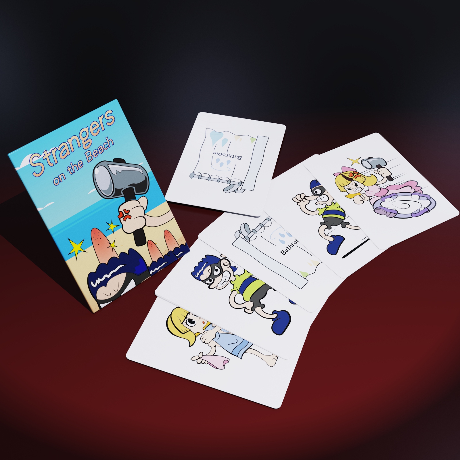 Strangers On The Beach by IARVEL MAGIC