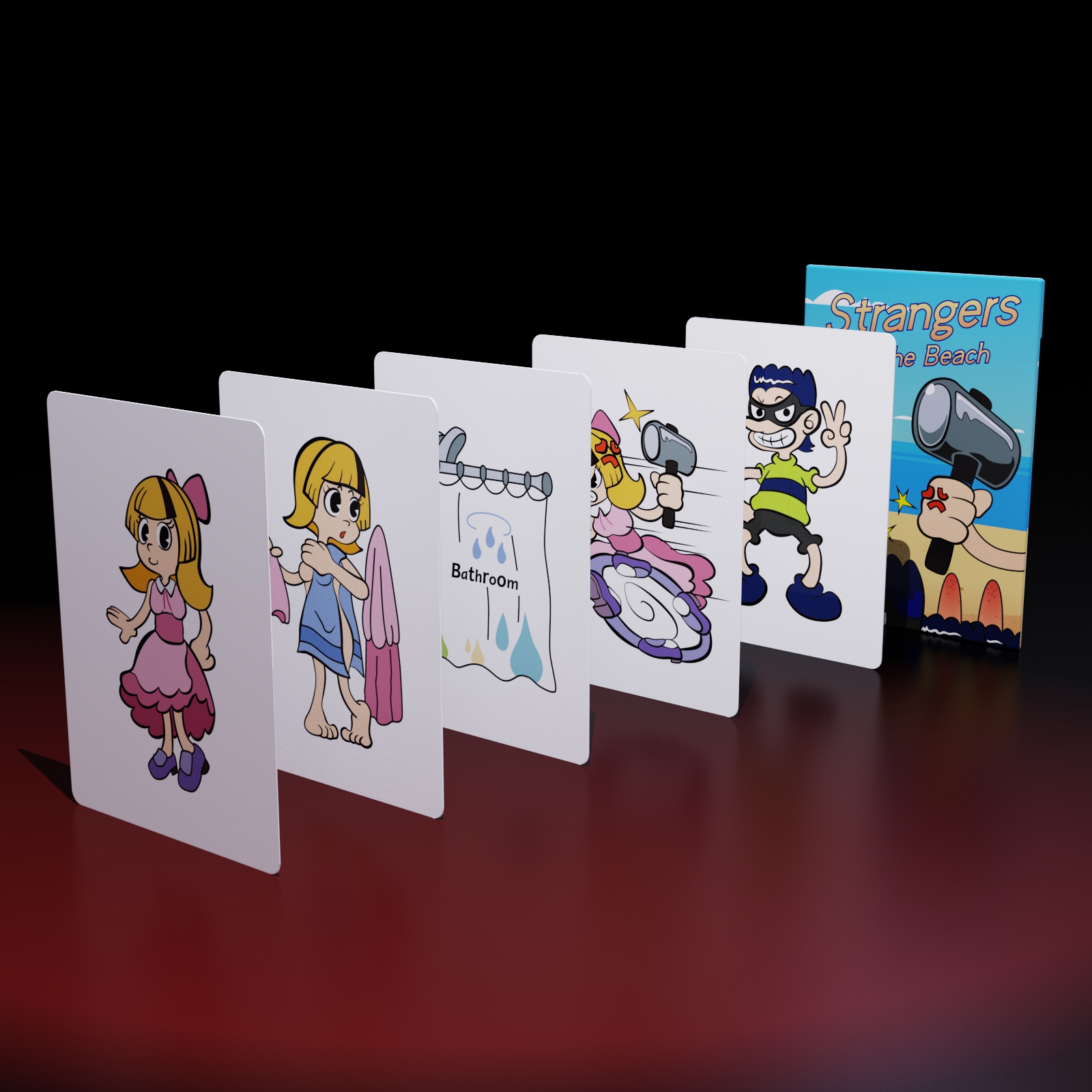 Strangers On The Beach by IARVEL MAGIC