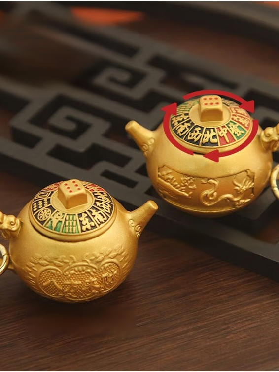 【招財好運】十二生肖把把壺掛件