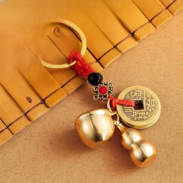 百福缸隨身藥盒鑰匙扣