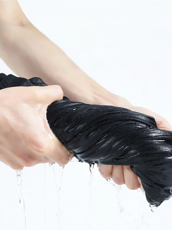 雪貂絨加厚高腰修身長褲