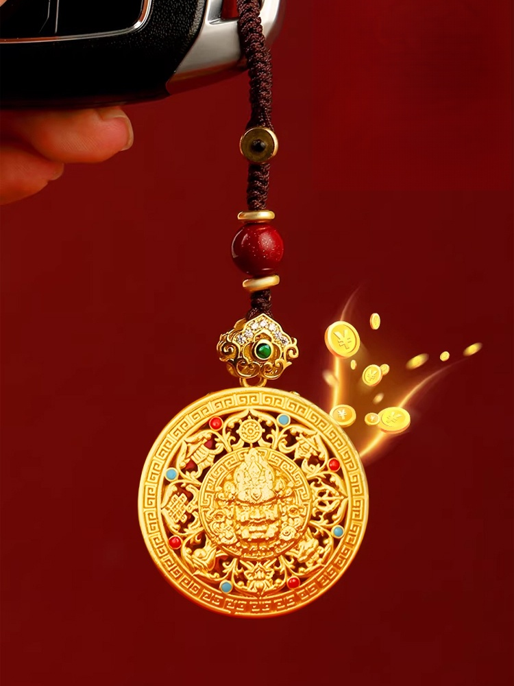 黃財神八寶羅盤