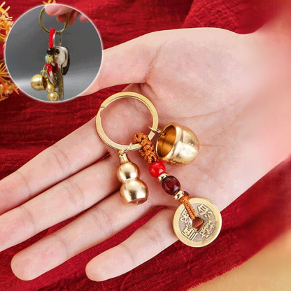 百福缸隨身藥盒鑰匙扣