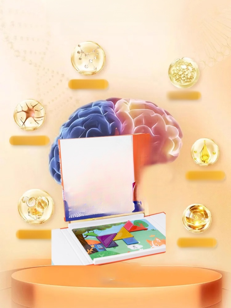 兒童磁力七巧板益智玩具