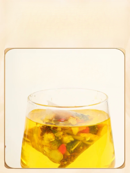 人參黃耆菊花枸杞茶