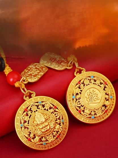 黃財神八寶羅盤