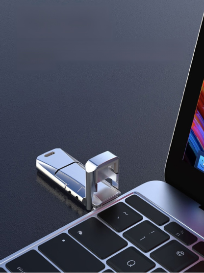 【手機電腦都相容】雙接口行動固態u碟