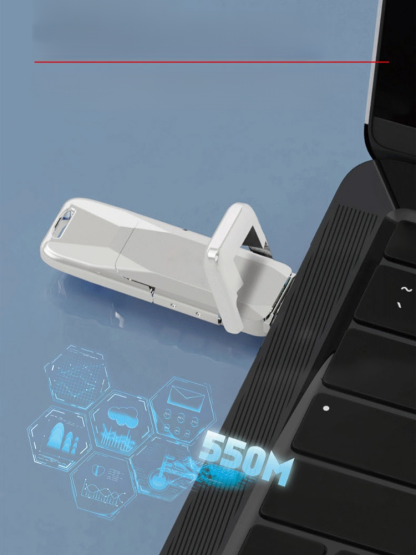 【手機電腦都相容】雙接口行動固態u碟