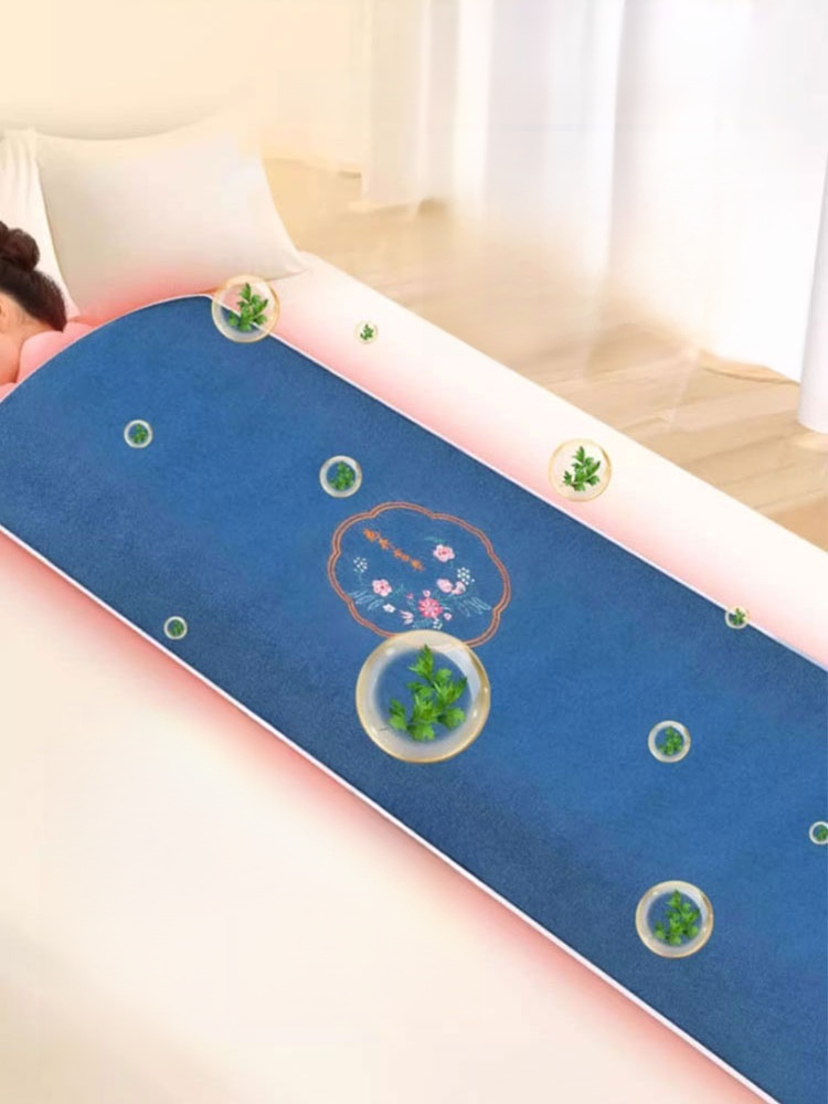 疏通全身經絡智能控溫電加熱艾絨毯