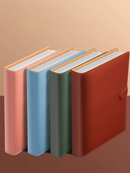 【全家證件一本收納】磁扣證件收納冊