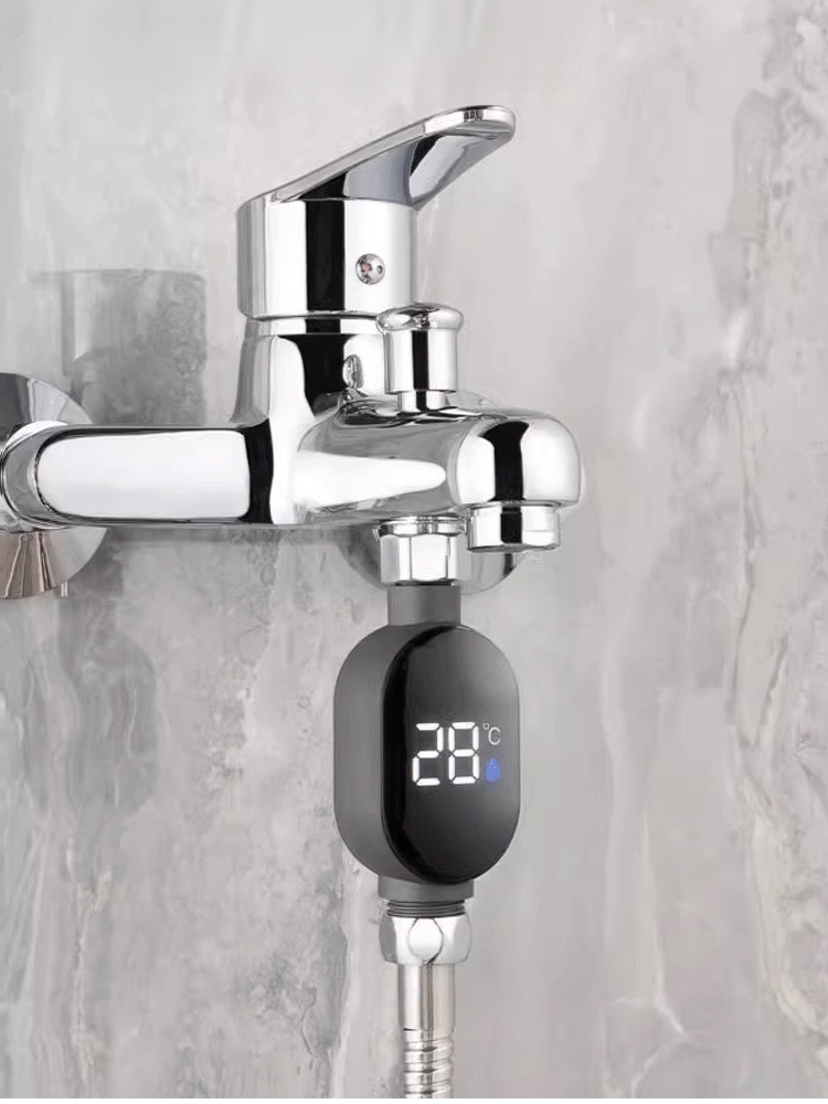 智慧防水淋浴花灑溫度顯示器