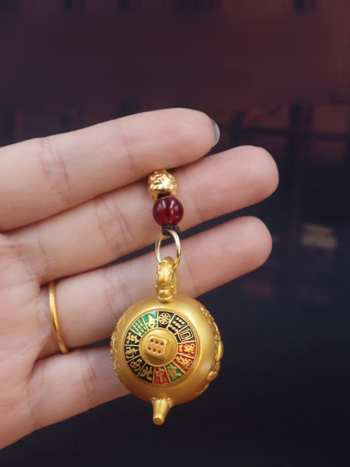 【招財好運】十二生肖把把壺掛件