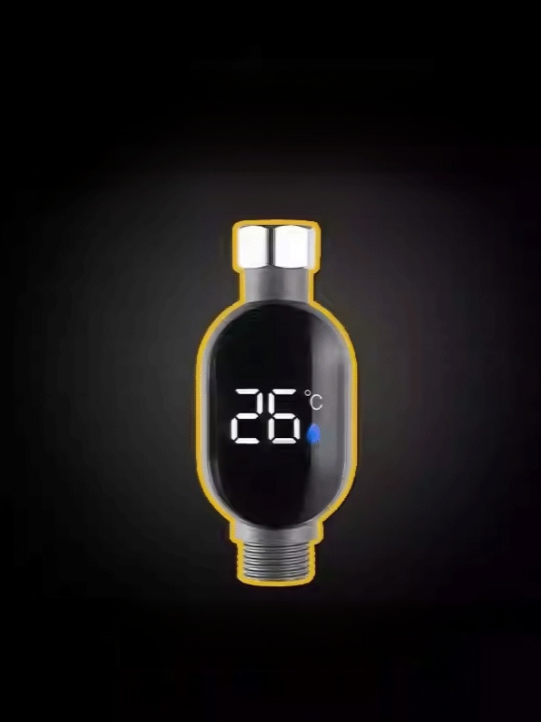 智慧防水淋浴花灑溫度顯示器