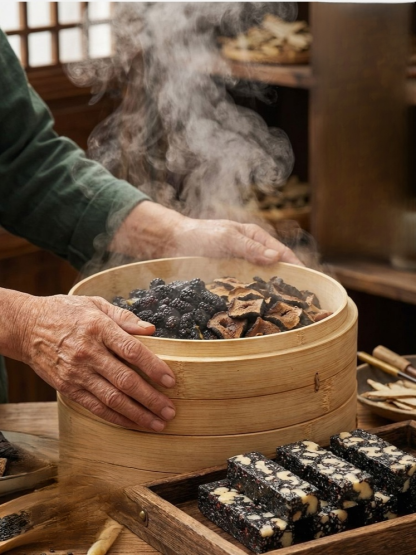【食療腎氣雙補】桑葚地黃糕