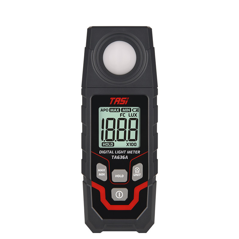 VINDAION TASI Digital Lux Meter, High Precision Light Meter Illuminance Tester, Portable Photometer for LED, Plant Grow Light, Photography, Classroom, Workplace Light Intensity Measurement