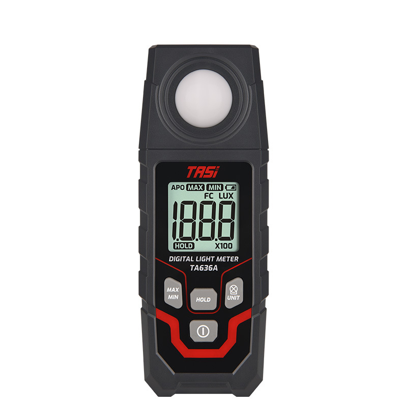 VINDAION TASI Digital Lux Meter, High Precision Light Meter Illuminance Tester, Portable Photometer for LED, Plant Grow Light, Photography, Classroom, Workplace Light Intensity Measurement