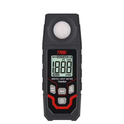 VINDAION TASI Digital Lux Meter, High Precision Light Meter Illuminance Tester, Portable Photometer for LED, Plant Grow Light, Photography, Classroom, Workplace Light Intensity Measurement